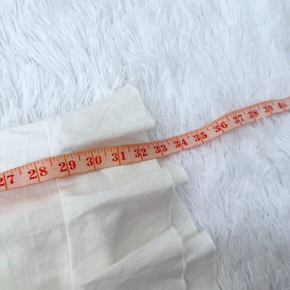 Women Showpo Cant Move On Off Shoulder Mini Linen Blend Dress in White Size 12 - Picture 8 of 12